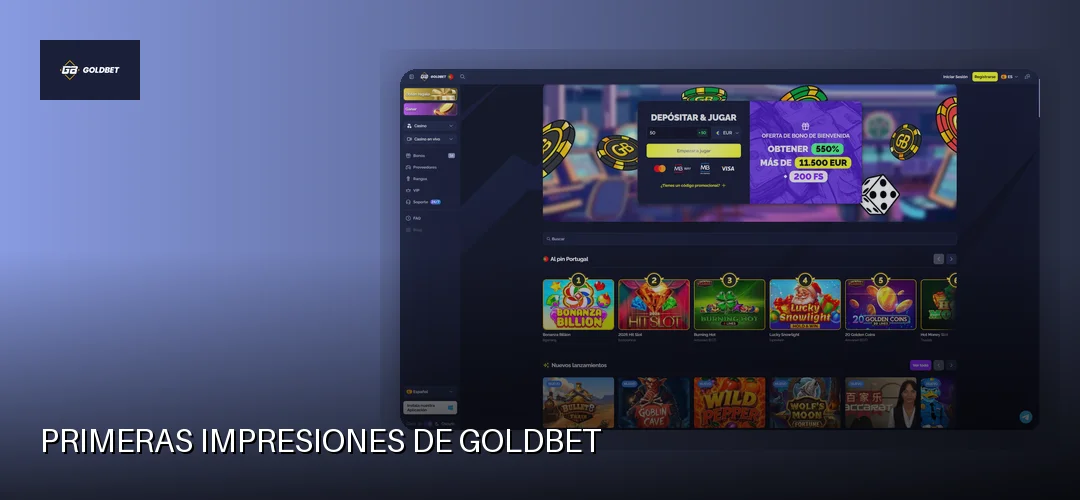 Goldbet promotional banner