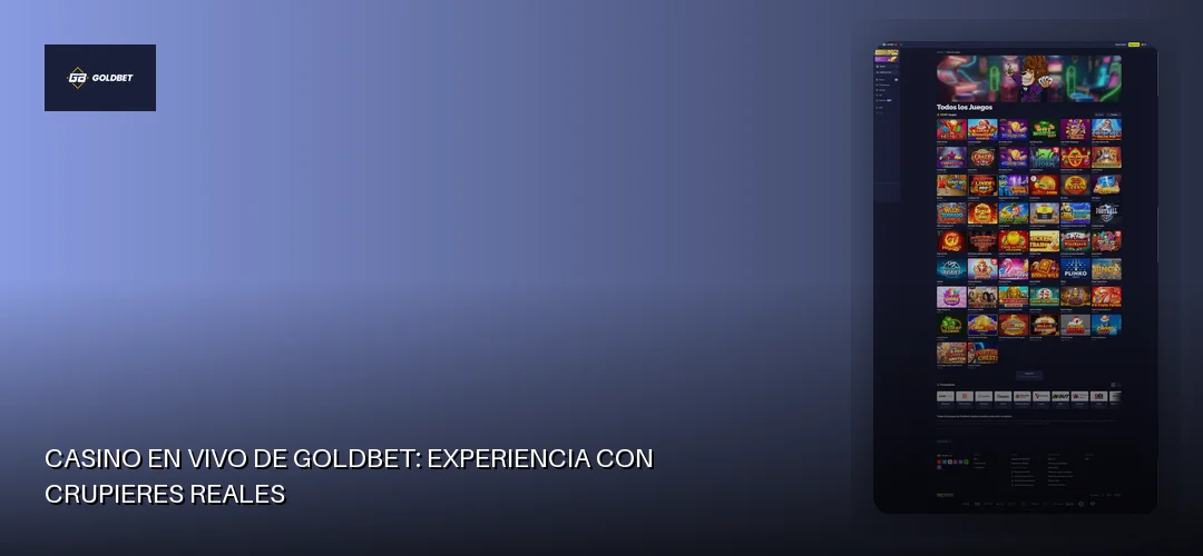 Goldbet promotional banner