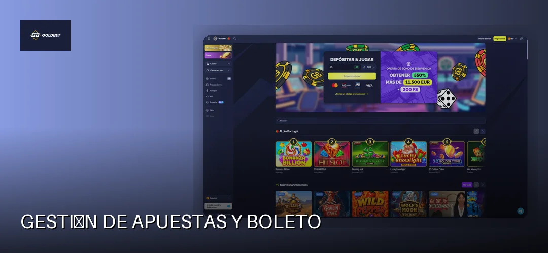 Goldbet promotional banner